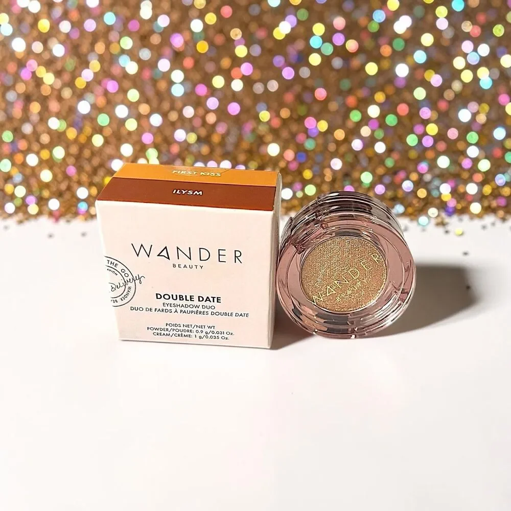 Wander Beauty Double Date Eyeshadow Duo in FIRST KISS & ILYSM NIB